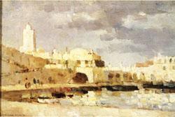 Albert Lebourg The Port of Algiers